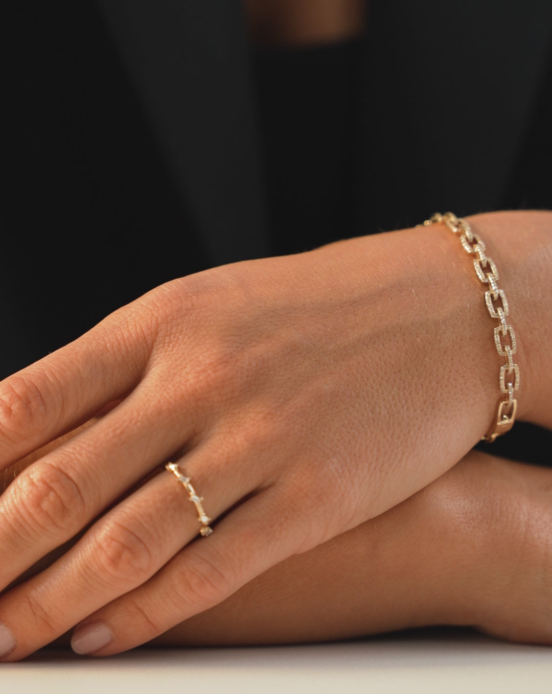 Video of Diamond Link Bangle