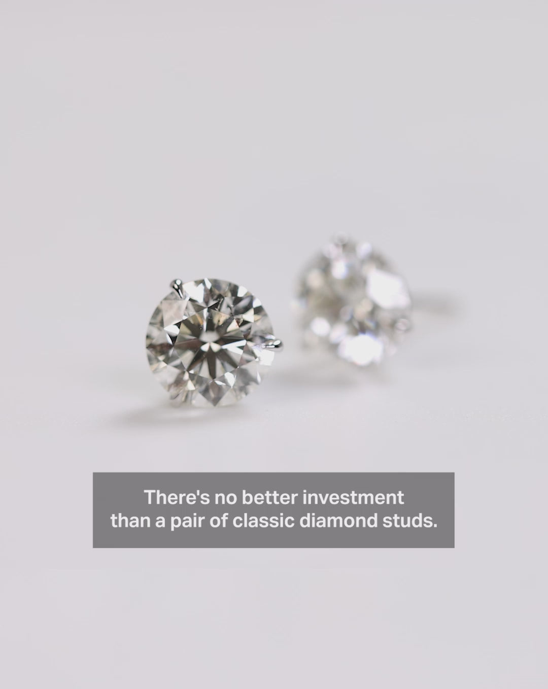 Why we love it video of Classic Diamond Studs GLOBAL