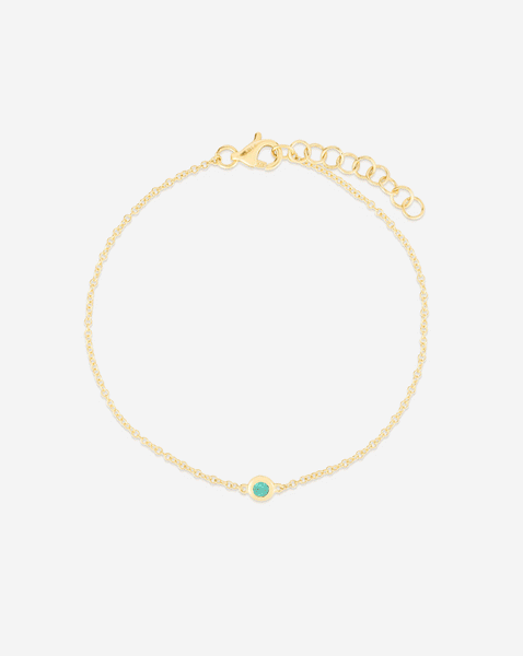 Gemstone Bezel-Set Bracelet – Ring Concierge