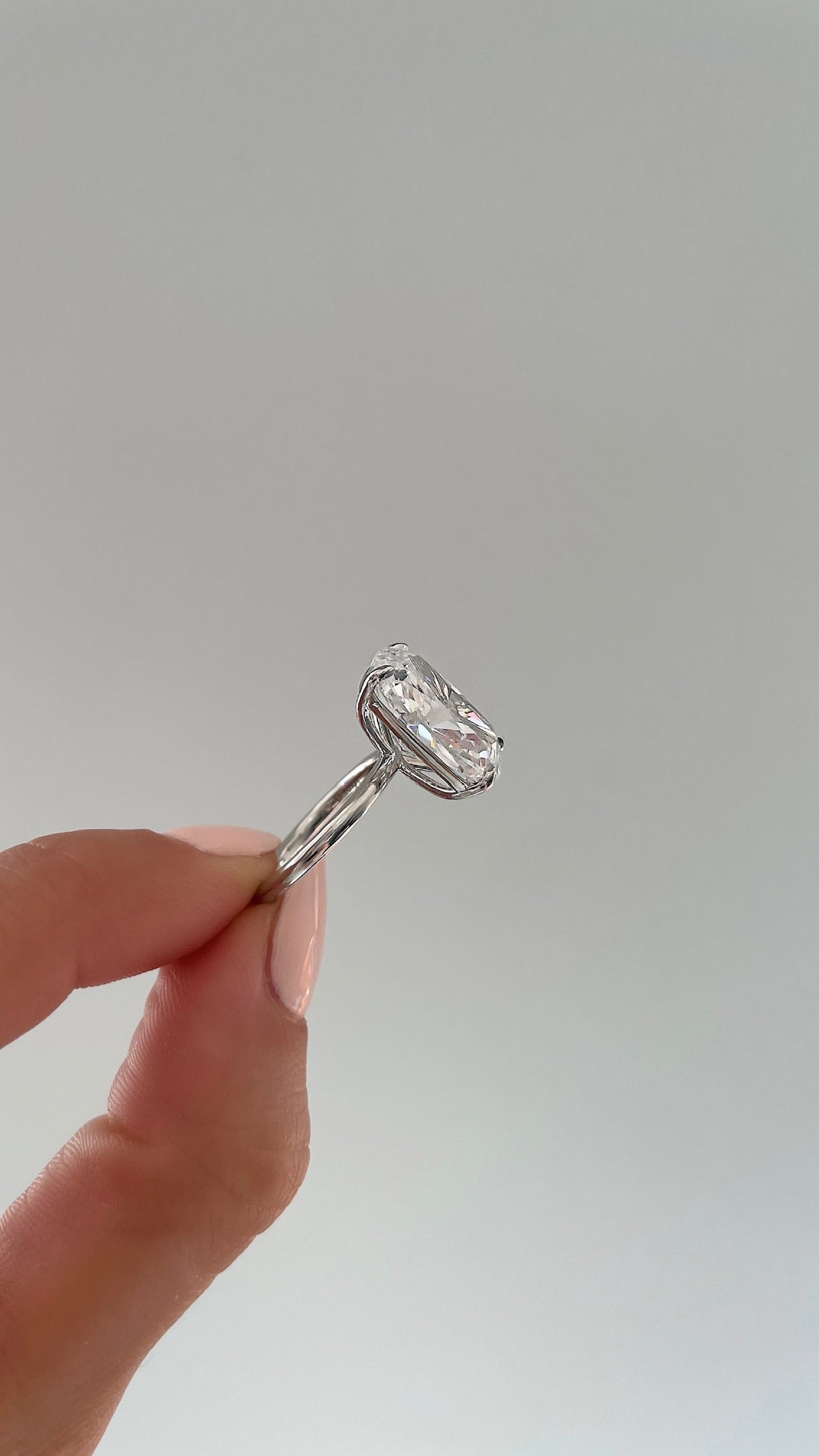 Ring Concierge Engagement Rings 10.01 Cushion Natural Diamond Ring