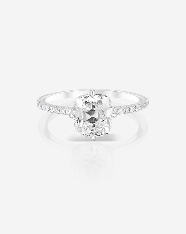 Ring Concierge Engagement Rings 2.08 Old Mine Natural Diamond Ring