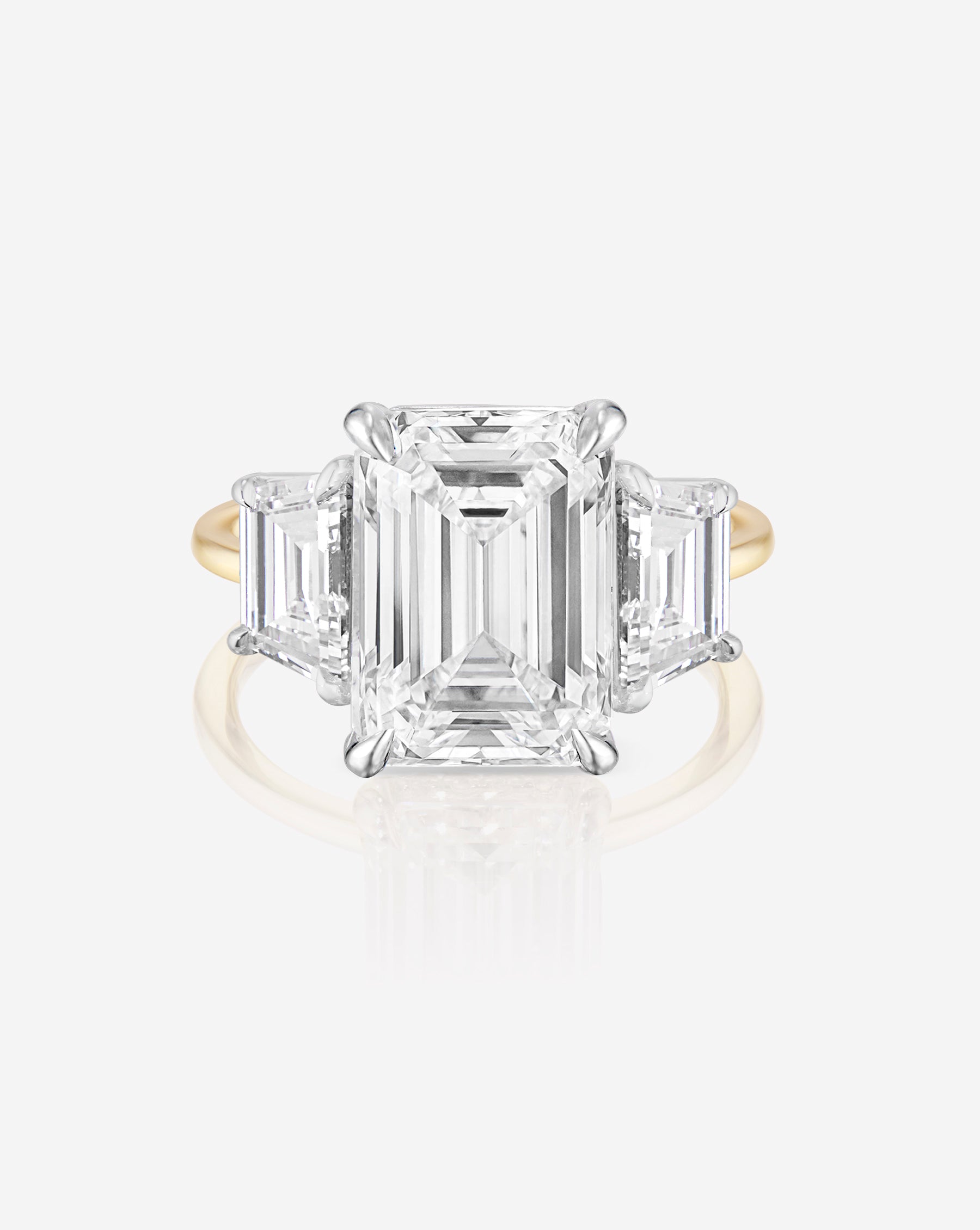 Ring Concierge Engagement Rings 5.02 Emerald Natural Diamond Ring