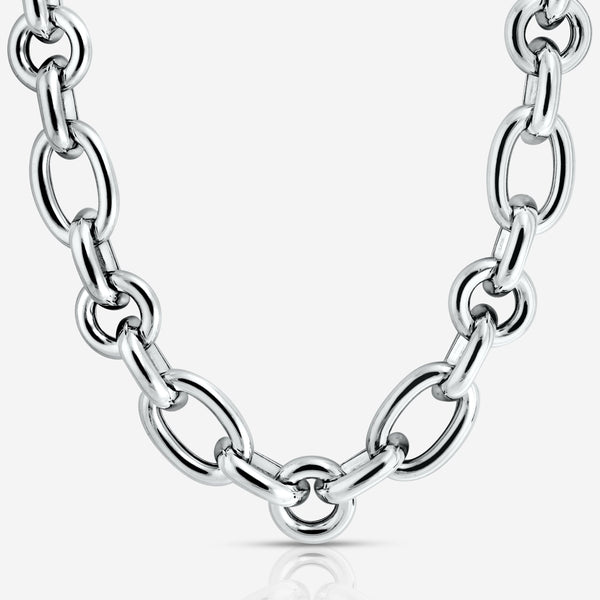 Oval Link Chain Necklace – Azil Boutique
