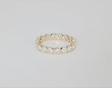 Round Bezel Eternity Band