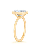 Bridal Engagement Rings Bezel Engagement Ring