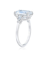 Bridal Engagement Rings Side-Stone Engagement Ring