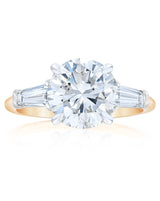 Bridal Engagement Rings Side-Stone Engagement Ring