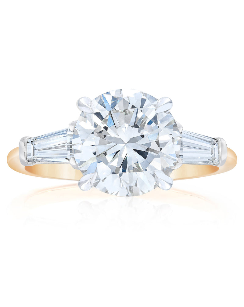 Bridal Engagement Rings Side-Stone Engagement Ring