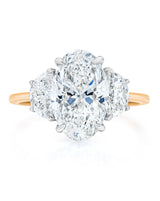 Bridal Engagement Rings Side-Stone Engagement Ring