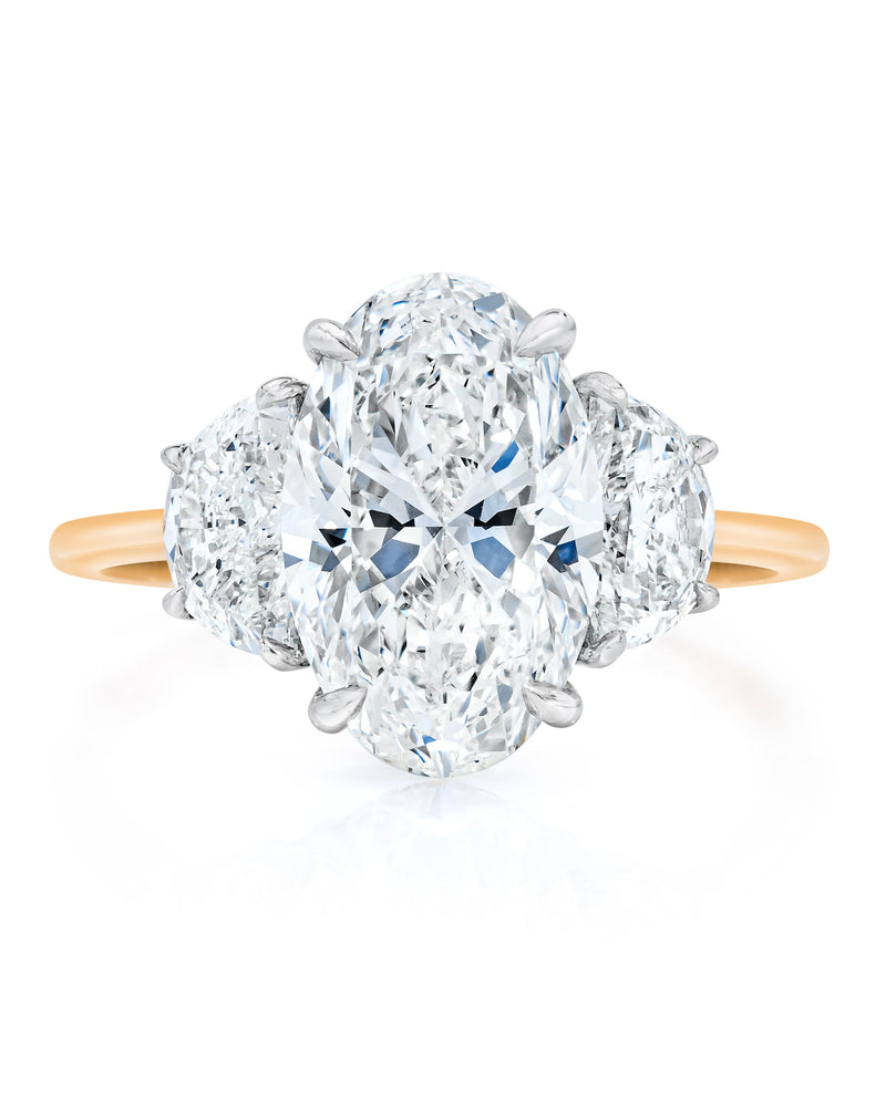 Bridal Engagement Rings Side-Stone Engagement Ring