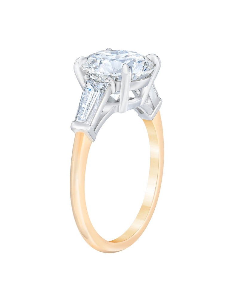 Bridal Engagement Rings Side-Stone Engagement Ring