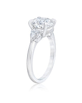 Bridal Engagement Rings Side-Stone Engagement Ring