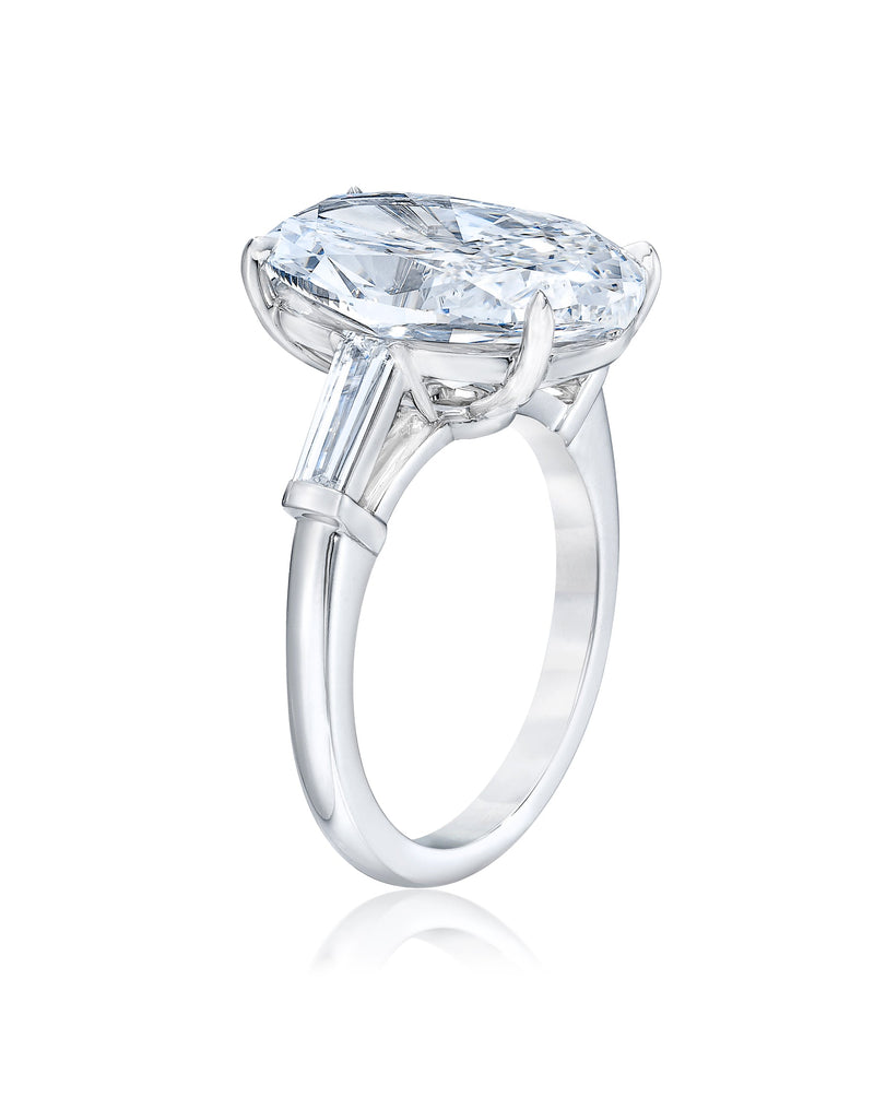 Bridal Engagement Rings Side-Stone Engagement Ring