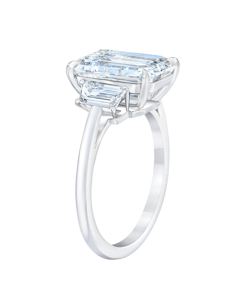 Bridal Engagement Rings Side-Stone Engagement Ring