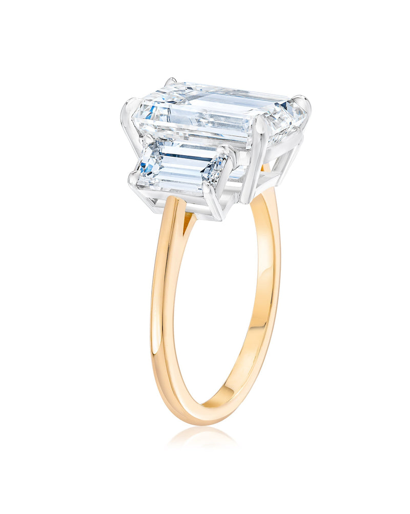 Bridal Engagement Rings Side-Stone Engagement Ring