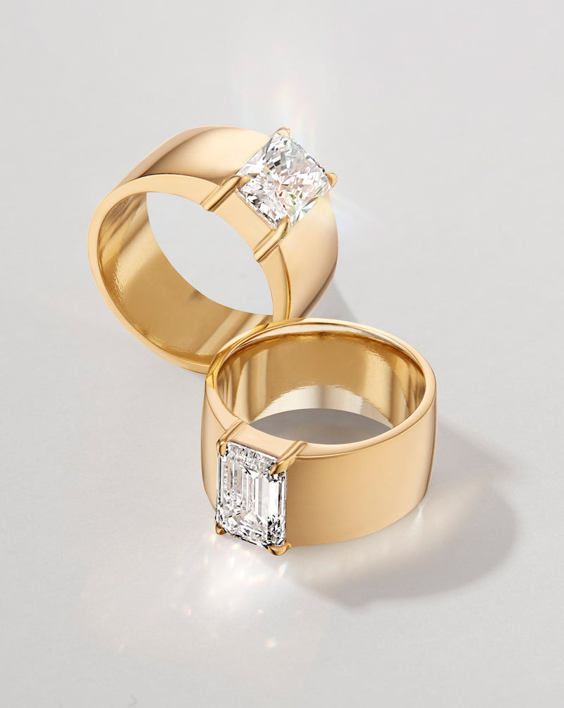 Bridal Engagement Rings The Keystone Cigar Band