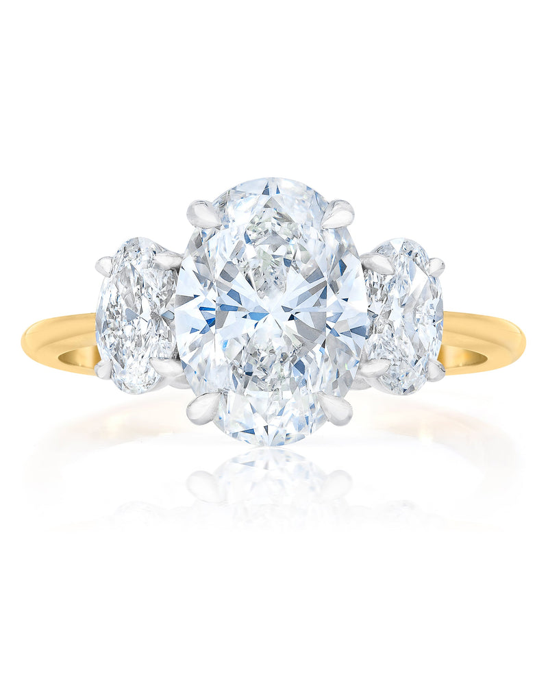 Bridal Engagement Rings Three-Stone Engagement Ring