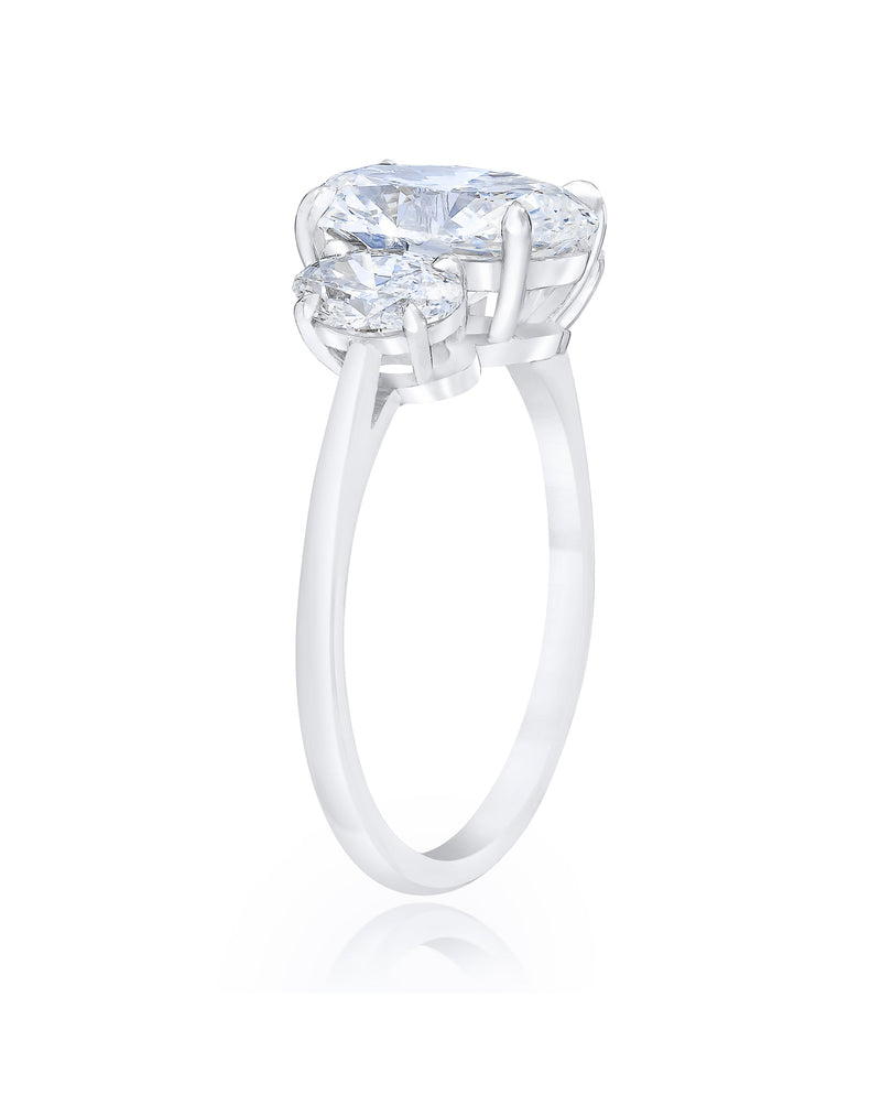 Bridal Engagement Rings Three-Stone Engagement Ring