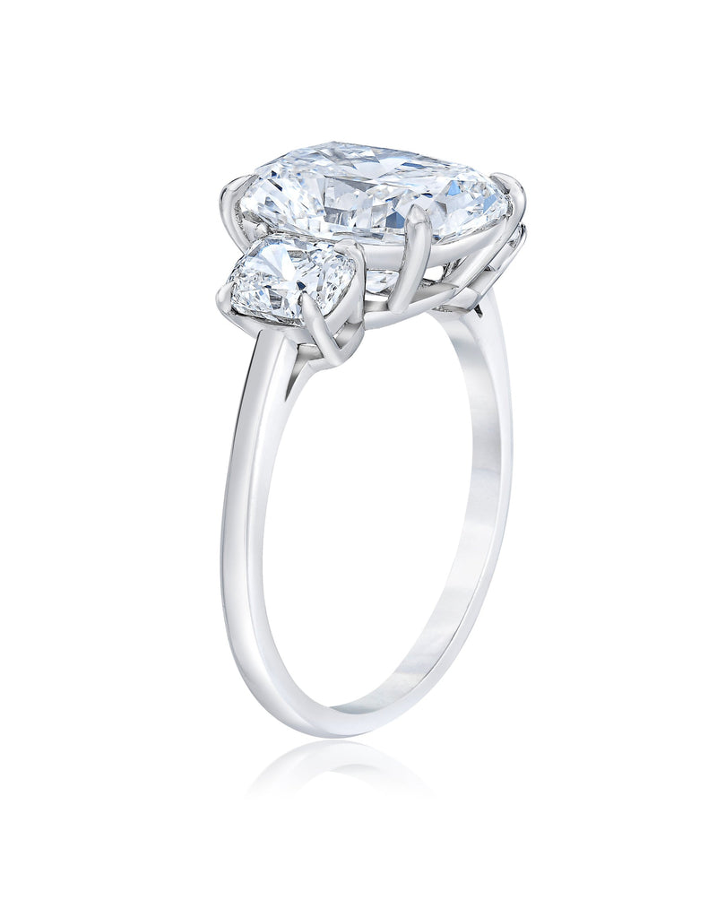 Bridal Engagement Rings Three-Stone Engagement Ring