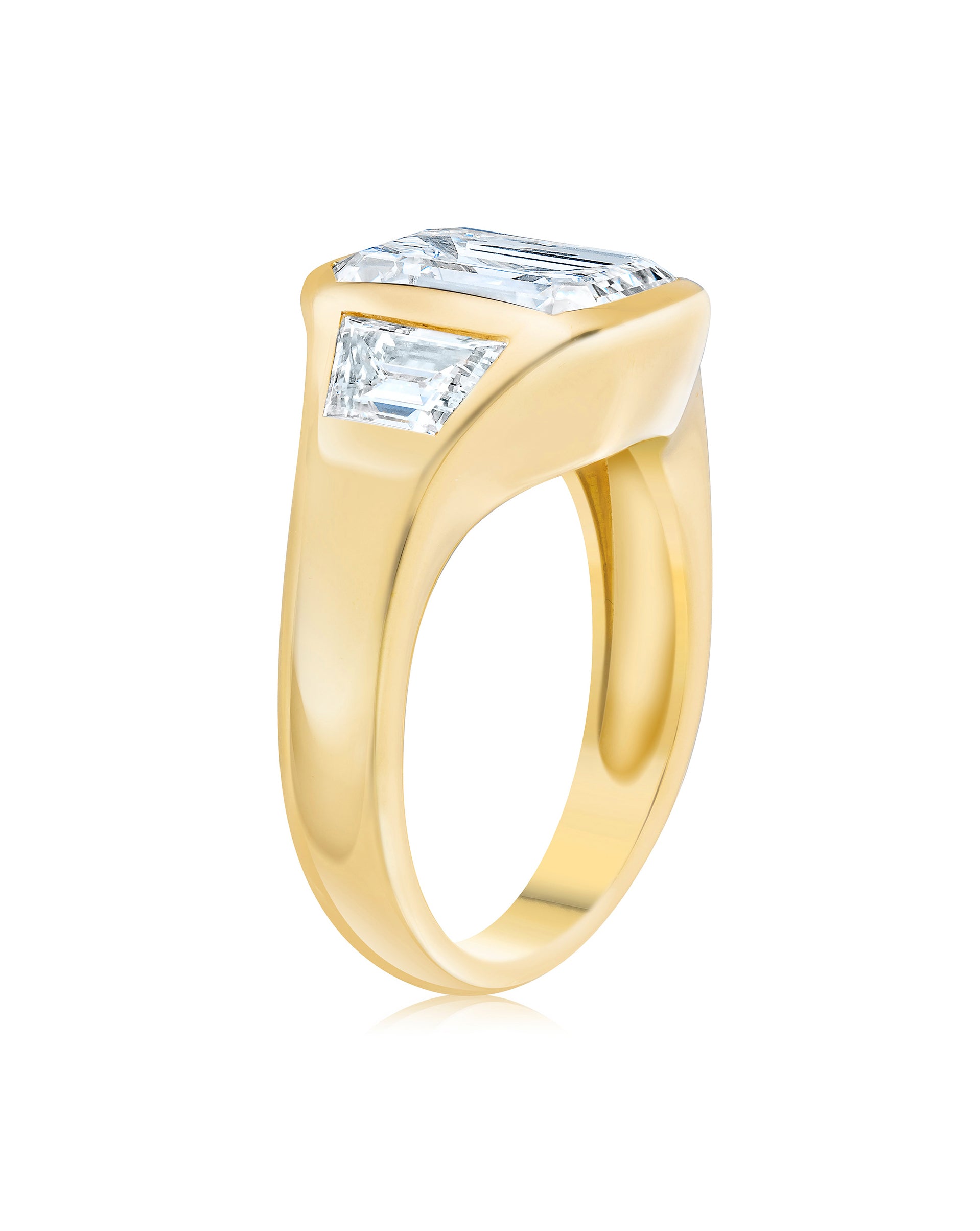 Bridal Engagement Rings Trinity Bezel | signature-settings