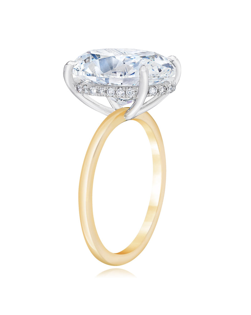 Bridal Engagement Rings Whisper Thin® with Hidden Halo