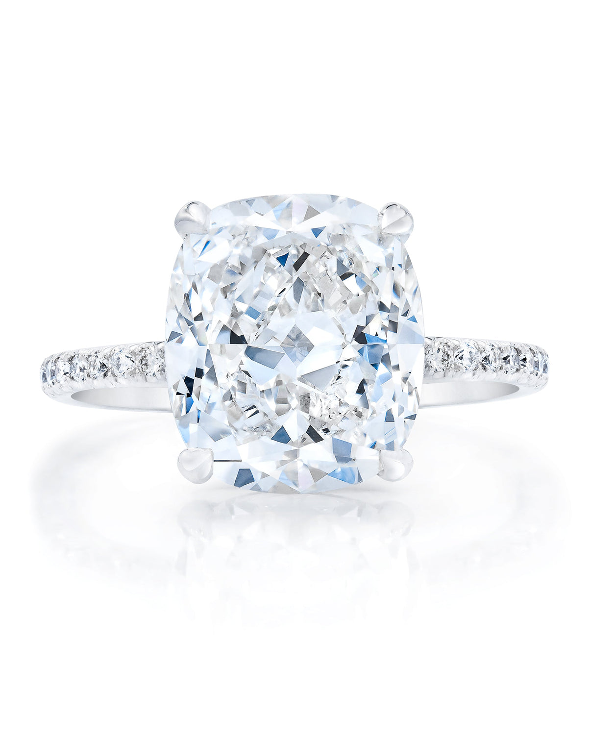 Bridal Engagement Rings Whisper Thin® with Pavé