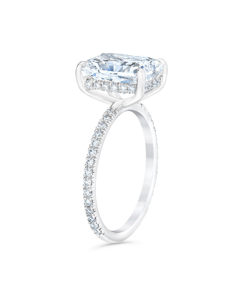 Bridal Engagement Rings Whisper Thin® with Pavé