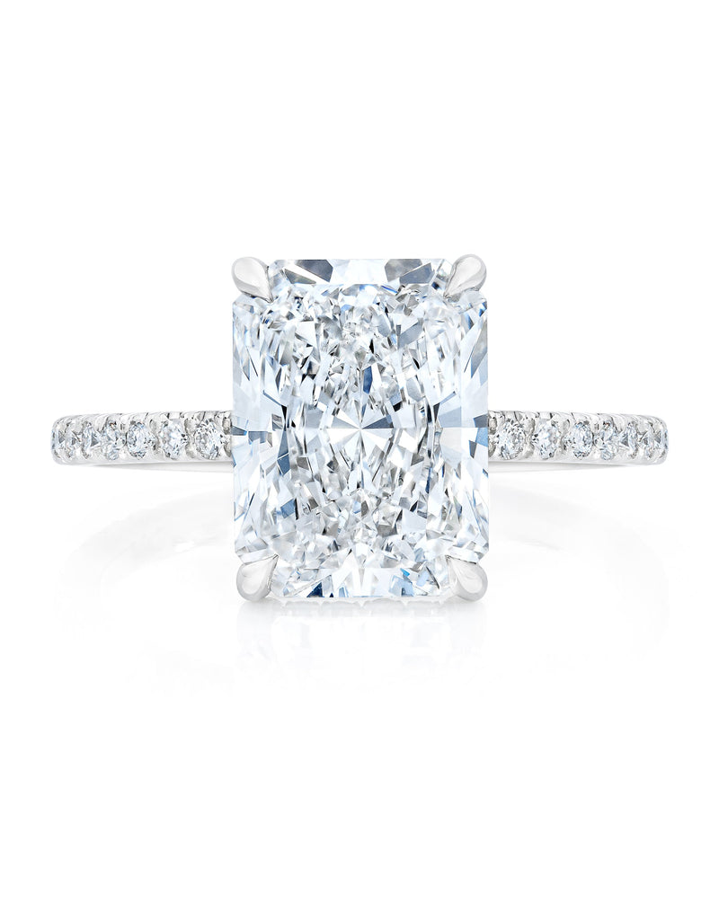 Bridal Engagement Rings Whisper Thin® with Pavé