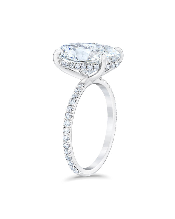 Bridal Engagement Rings Whisper Thin® with Pavé
