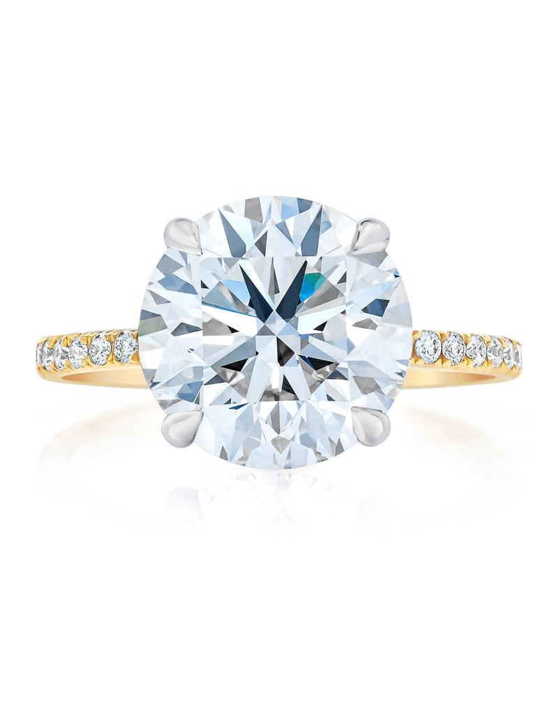 Bridal Engagement Rings Whisper Thin® with Pavé