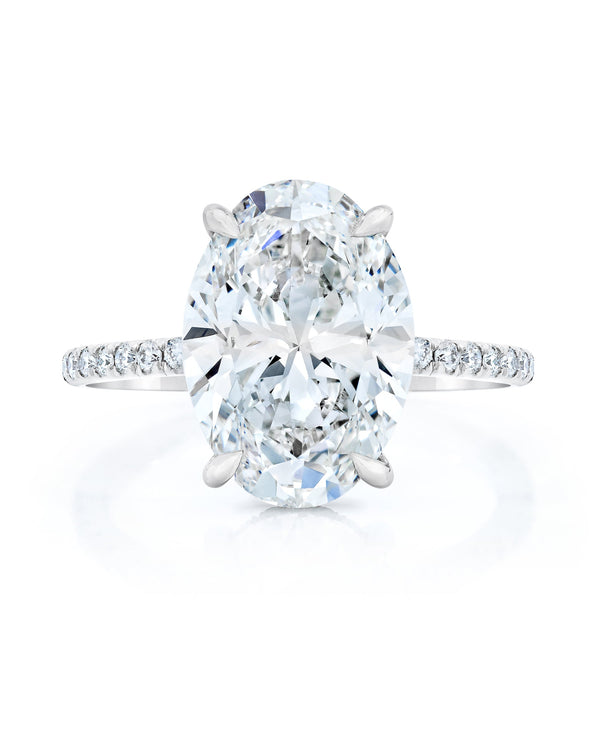 Bridal Engagement Rings Whisper Thin® with Pavé
