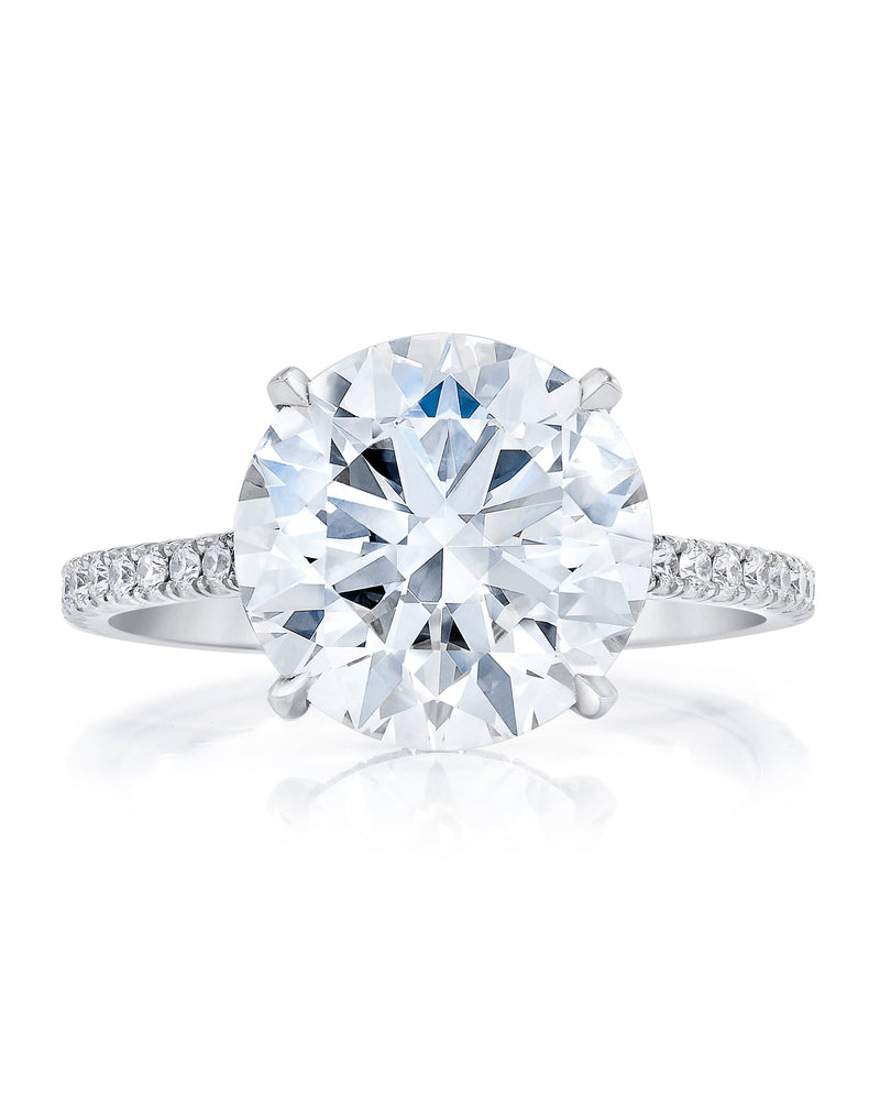 Bridal Engagement Rings Whisper Thin® with Pavé