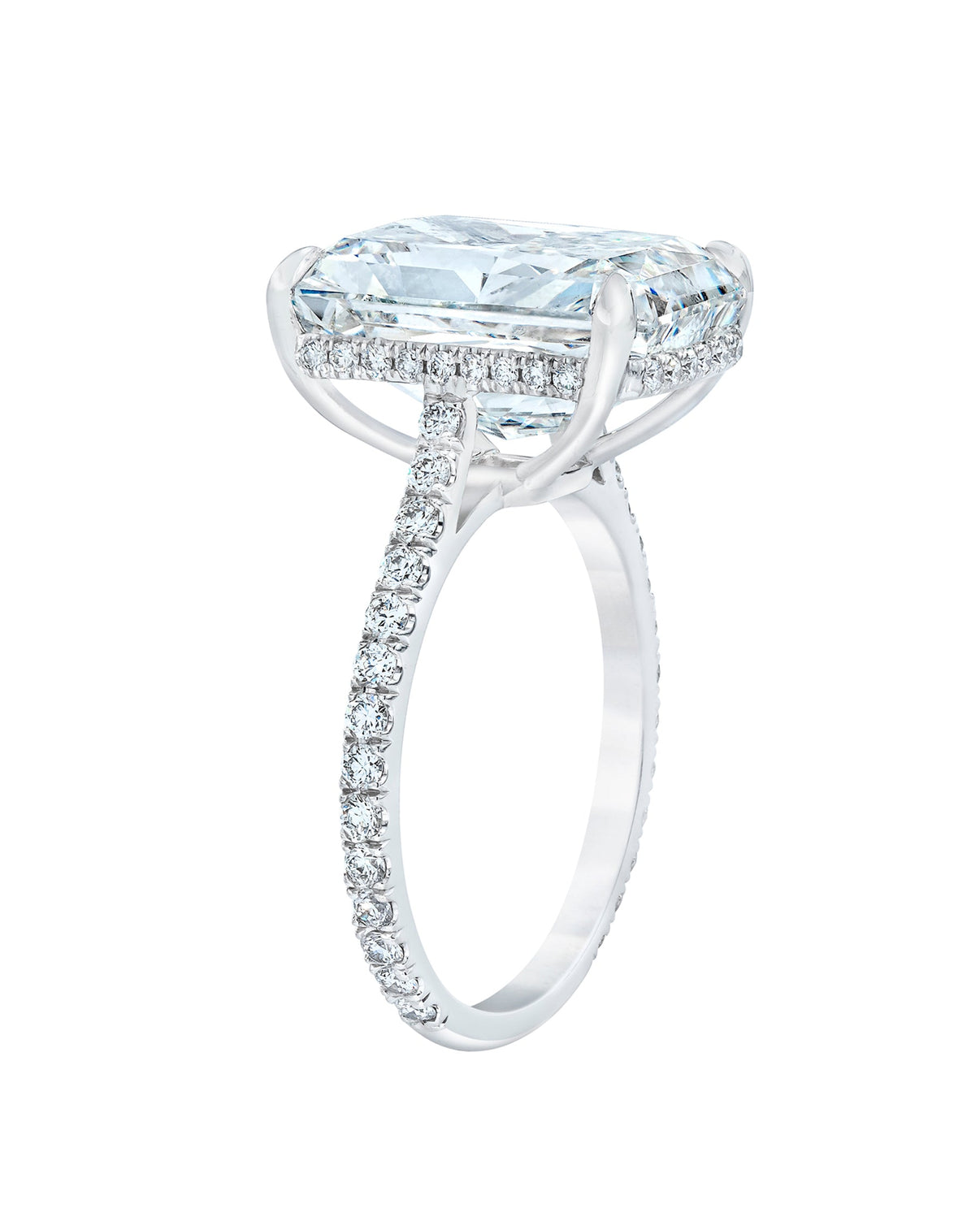 Bridal Engagement Rings Whisper Thin® with Pavé