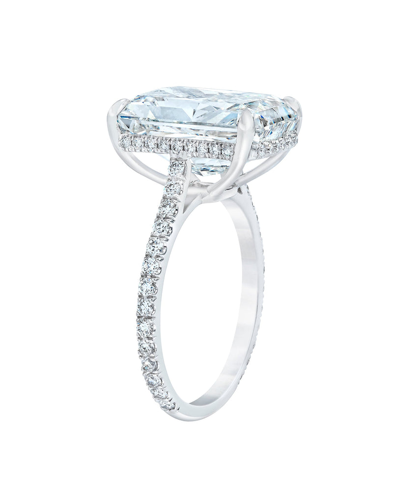 Bridal Engagement Rings Whisper Thin® with Pavé