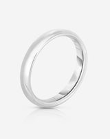 Bridal Mens Rings 4 mm Comfort Fit Wedding Band