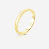 Bridal Mens Rings 3 mm Milgrain Comfort Fit Wedding Band