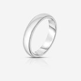 Bridal Mens Rings 5 mm Milgrain Comfort Fit Wedding Band
