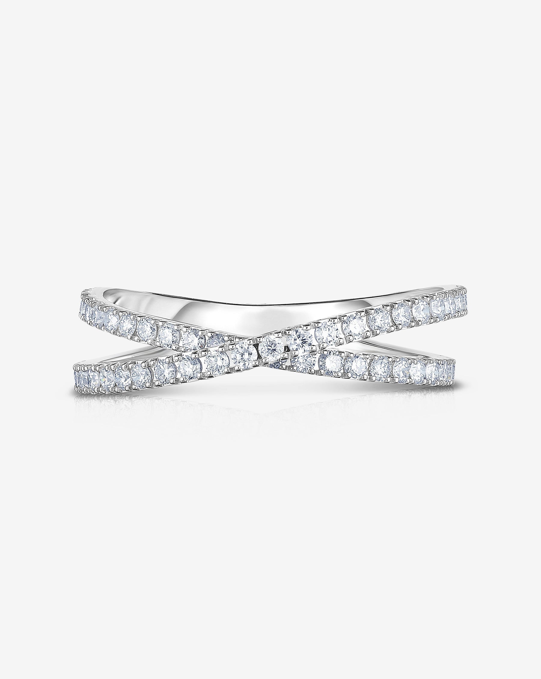 送料関税込【AMY O】Criss Cross Ring リング 指輪☆国内発送♪ VERSATILE CRISS CROSS RING - 18K GOLD & SILVER OPTIONS - OMA