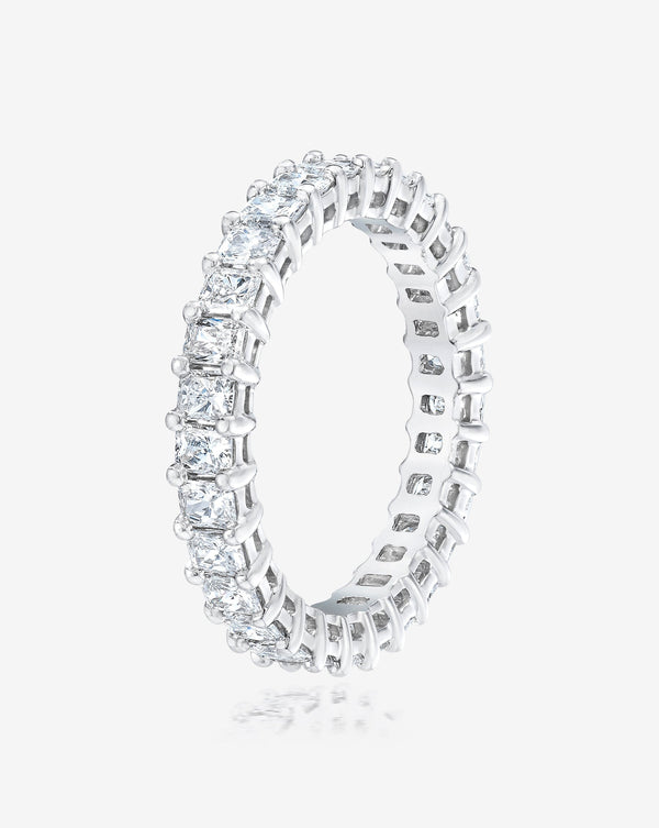 Bridal Wedding Bands Mini Radiant Eternity Band