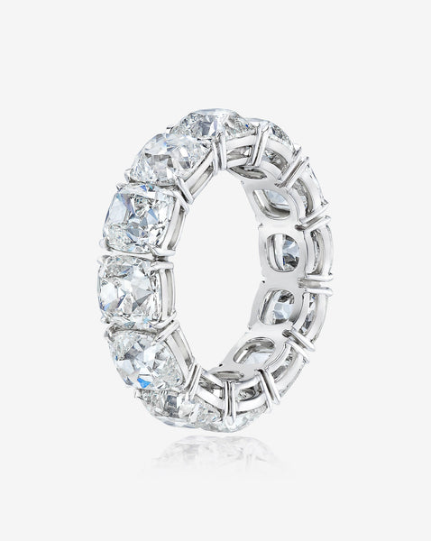 Old Mine Cut Eternity Band – Ring Concierge