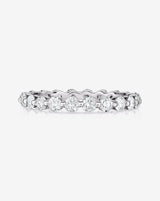 Bridal Wedding Bands Platinum / 0.06 Single Prong Eternity Band