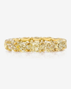 Yellow Diamond Eternity Band – Ring Concierge