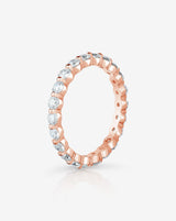 Bridal Wedding Bands Single Prong Eternity Band