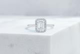 Vow Vow Engagement Rings Emerald / Platinum / Original Design Essex
