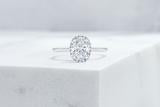 Vow Vow Engagement Rings Oval / Platinum / Original Design Essex