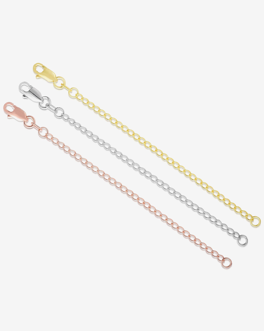 Ring Concierge Accessories 14k White Gold 3" Necklace Extender