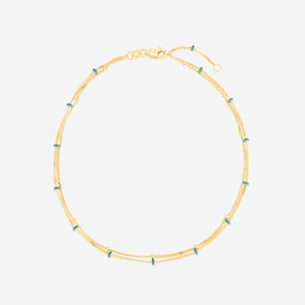 Double Strand Saturn Anklet – Ring Concierge