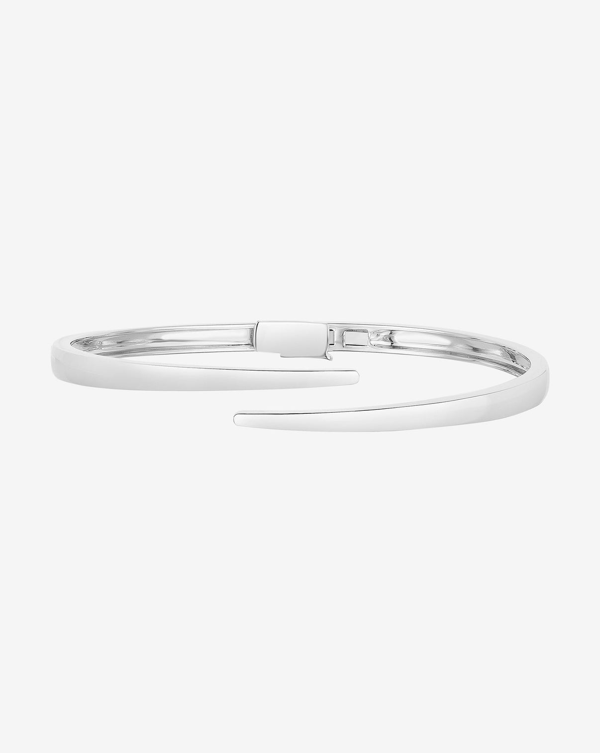 Ring Concierge Bracelets 14k White Gold / 15 cm Open Wrap Gold Bangle