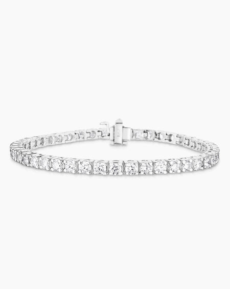 Pave Diamond Initial Bracelet – Gina Cueto