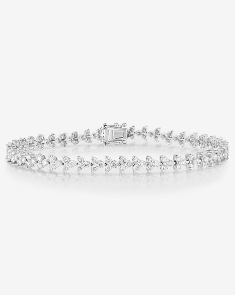 Diamond Trio Tennis Bracelet Ring Concierge